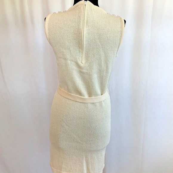 Roberta Pinto White Knit Dress and Jacket Set - size Small - Picture 4 of 9